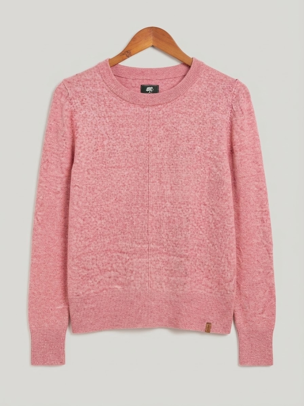 Roots Pink Crewneck Sweater Size Medium